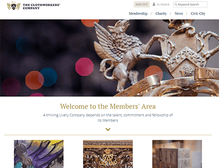 The Clothworkers' Company powers their website with iMIS CMS